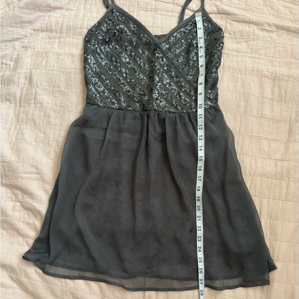 Hollister Black Lace Top Dress